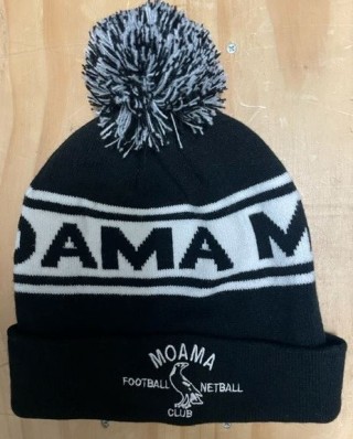 Mfnc Custom Beanie:Black/white